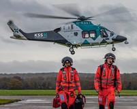 Kent Surrey Sussex Air Ambulance - free advert sponsored by Gravelroots