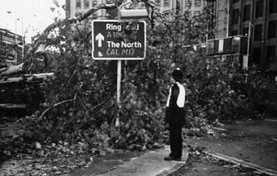 London 1987 storm