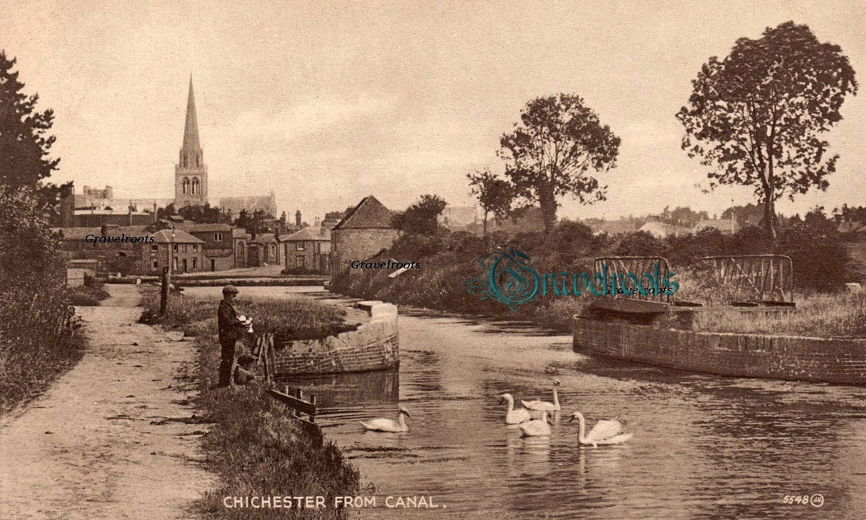 Chichester Canal, Sussex, 1885 - 
further image below