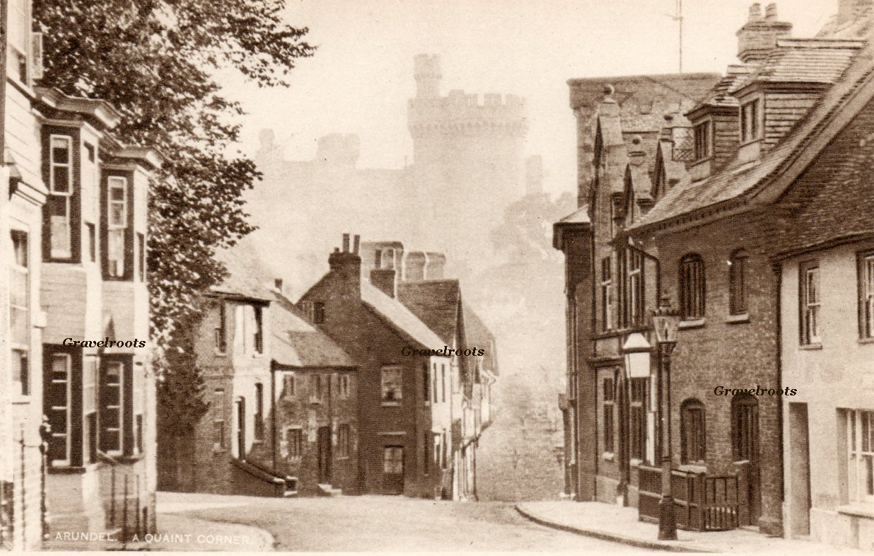 Maltravers Street, Arundel, Sussex, c.1920 - 
further image below