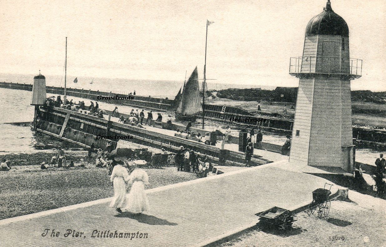 The Pier, Littlehampton, c.1900, Sussex - 
further image below