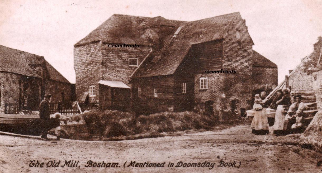 Bosham Mill, Sussex, c.1910-20, ref- w251 - 
further image below