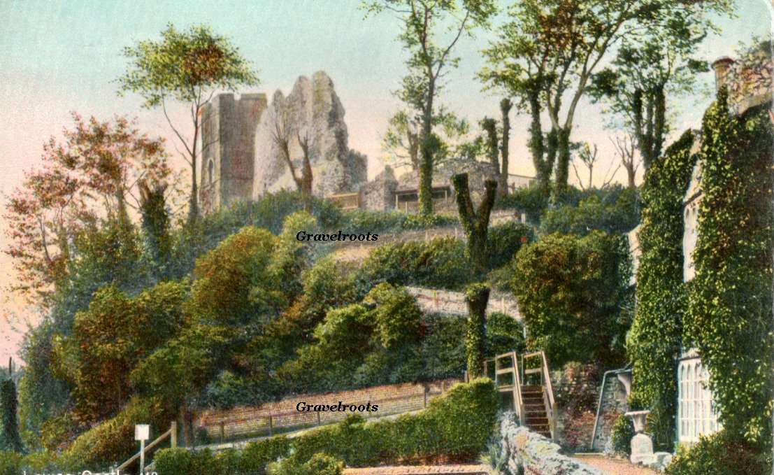 Lewes Castle, Sussex, c.1908, ref- w297
