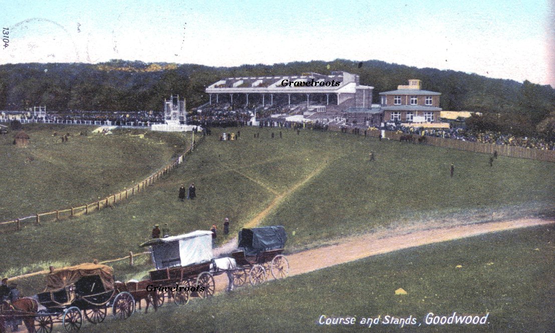 Goodwood race course, Sussex, c.1903_05, ref- w306 - 
further image below