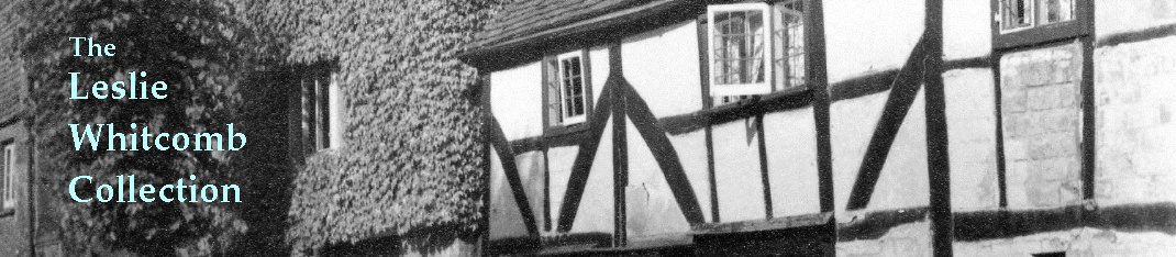 Pound Street in Petworth, part of a photograph by Leslie...It was here that his aunts and uncles lived and where he had happy memories..