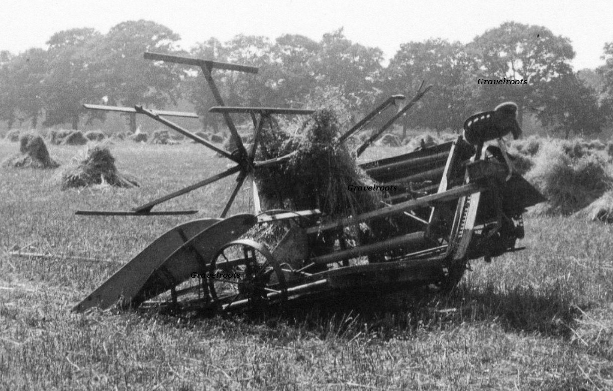 Harvesting near Turners Hill, click image to return