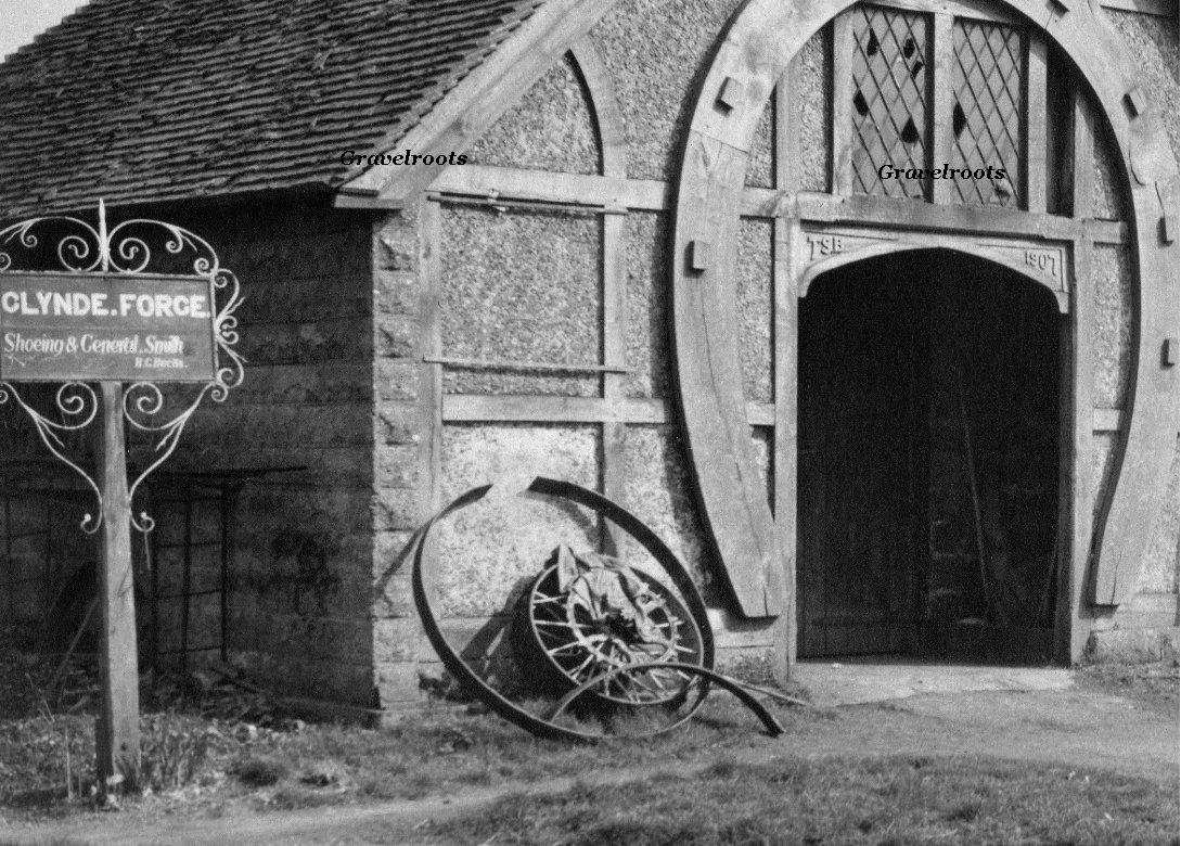 Glynde Forge, Sussex 
further image below